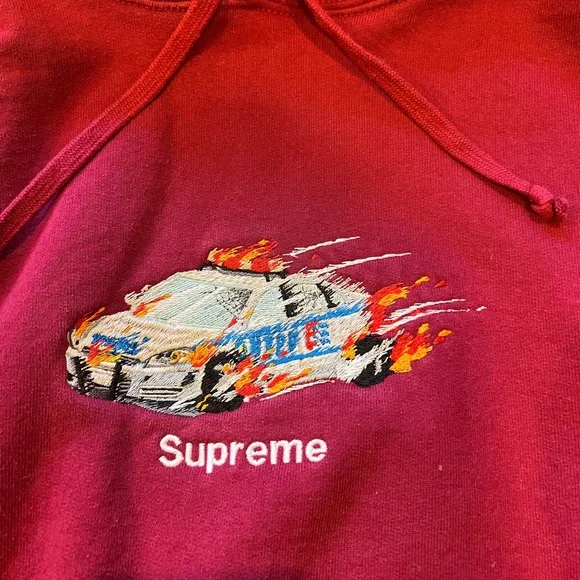 Supreme cop hoodie